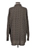 12th Tribe Print Black Long Sleeve Blouse Size M - photo 2