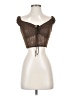 Shein Brown Sleeveless Top Size 2 - photo 1