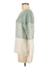 Cupcakes & Cashmere Color Block Teal Pullover Sweater Size M - photo 5