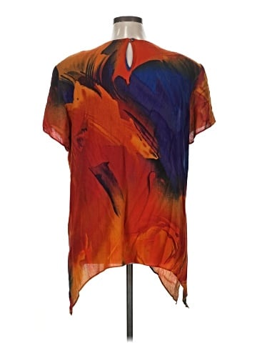 Positive Attitude Short Sleeve Blouse (view 2)