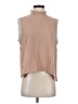 Gracia 100% Polyester Tan Sleeveless Blouse Size S - photo 1
