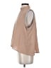 Gracia 100% Polyester Tan Sleeveless Blouse Size S - photo 5
