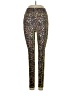 All Access Animal Print Green Active Pants Size S - photo 1