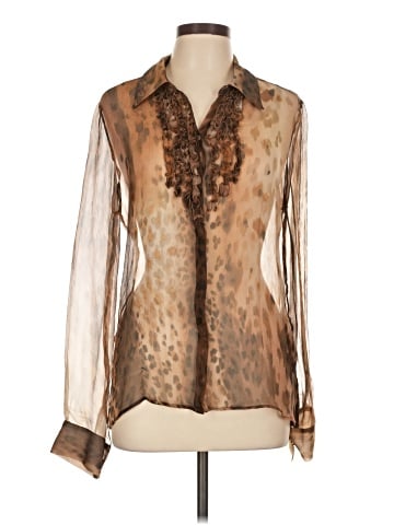 Blugirl Blumarine Long Sleeve Blouse (view 1)