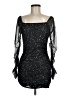 Assorted Brands Stars Black Cocktail Dress Size M - photo 1