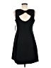J Howard Solid Black Cocktail Dress Size 6 - photo 2