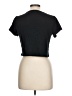 Willow & Root Black Short Sleeve Henley Size L - photo 2