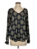 Ann Taylor 100% Polyester Green Long Sleeve Blouse Size S - photo 1