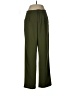 Unbranded 100% Polyester Solid Green Casual Pants Size M - photo 1
