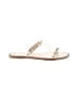 Shu Shop Ivory Gold Sandals Size 9 - photo 1