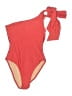 J.Crew Color Block Red One Piece Swimsuit Size 4 - photo 1
