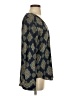 Ann Taylor 100% Polyester Green Long Sleeve Blouse Size S - photo 4