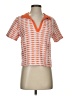 Zara Orange Short Sleeve Top Size S - photo 1