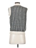 Shein Houndstooth Silver Sweater Vest Size 2 - photo 2
