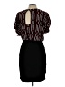 Bisou Bisou Graphic Black Cocktail Dress Size 10 - photo 2