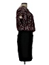 Bisou Bisou Graphic Black Cocktail Dress Size 10 - photo 4