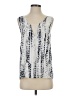 Cooper & Ella 100% Polyester Silver Tank Top Size XS (0) - photo 1