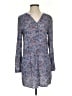 Hinge Paisley Blue Casual Dress Size S - photo 1