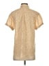Gap Paisley Gold Short Sleeve Button-Down Shirt Size S - photo 2