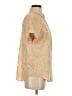 Gap Paisley Gold Short Sleeve Button-Down Shirt Size S - photo 4