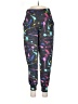 Melissa Masse Print Black Active Pants Size M - photo 1
