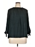 Talbots 100% Polyester Green 3/4 Sleeve Blouse Size XL - photo 1