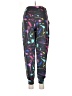 Melissa Masse Print Black Active Pants Size M - photo 2
