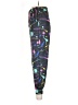 Melissa Masse Print Black Active Pants Size M - photo 5