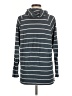 Lou & Grey Stripes Blue Gray Pullover Sweater Size M - photo 2