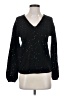 Ann Taylor LOFT Stars Black Pullover Sweater Size XXS - photo 1