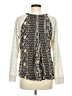 Miss Me Stripes Ivory Pullover Sweater Size M - photo 2