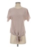 Madewell 100% Viscose Tan Short Sleeve Blouse Size S - photo 1