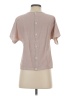 Madewell 100% Viscose Tan Short Sleeve Blouse Size S - photo 2