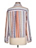 Unbranded Stripes Orange 3/4 Sleeve Blouse Size L - photo 2