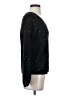 Ann Taylor LOFT Stars Black Pullover Sweater Size XXS - photo 4