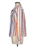 Unbranded Stripes Orange 3/4 Sleeve Blouse Size L - photo 5