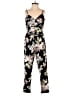 Boohoo Floral Black Jumpsuit Size 6 - photo 1