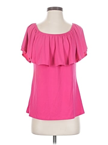 Slinky Brand Short Sleeve Blouse (view 1)