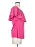 Slinky Brand Pink Short Sleeve Blouse Size XS - photo 4