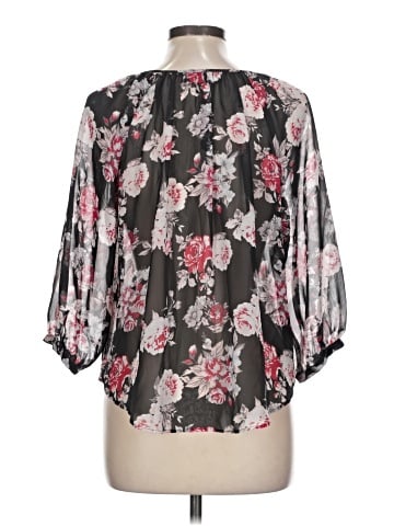 By & By 3/4 Sleeve Blouse (view 2)
