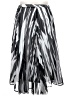 Jessica London 100% Polyester Graphic Silver Formal Skirt Size 22W - photo 1
