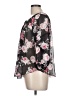 By & By 100% Polyester Black 3/4 Sleeve Blouse Size L - photo 5