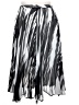 Jessica London 100% Polyester Graphic Silver Formal Skirt Size 22W - photo 2