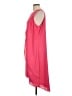 Chico's 100% Polyester Solid Pink Cocktail Dress Size Lg (2.5) - photo 5