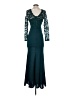Shein Teal Cocktail Dress Size 2 - photo 2