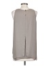 E3 by Etcetera 100% Polyester Gray Sleeveless Blouse Size 2 - photo 2