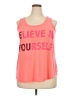 Danskin Now Pink Tank Top Size 2X - photo 1