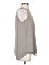 E3 by Etcetera 100% Polyester Gray Sleeveless Blouse Size 2 - photo 4