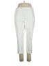 T.J. Maxx Solid Ivory Casual Pants Size 12 - photo 1