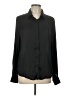 Mi ami 100% Polyester Black Long Sleeve Blouse Size L - photo 1